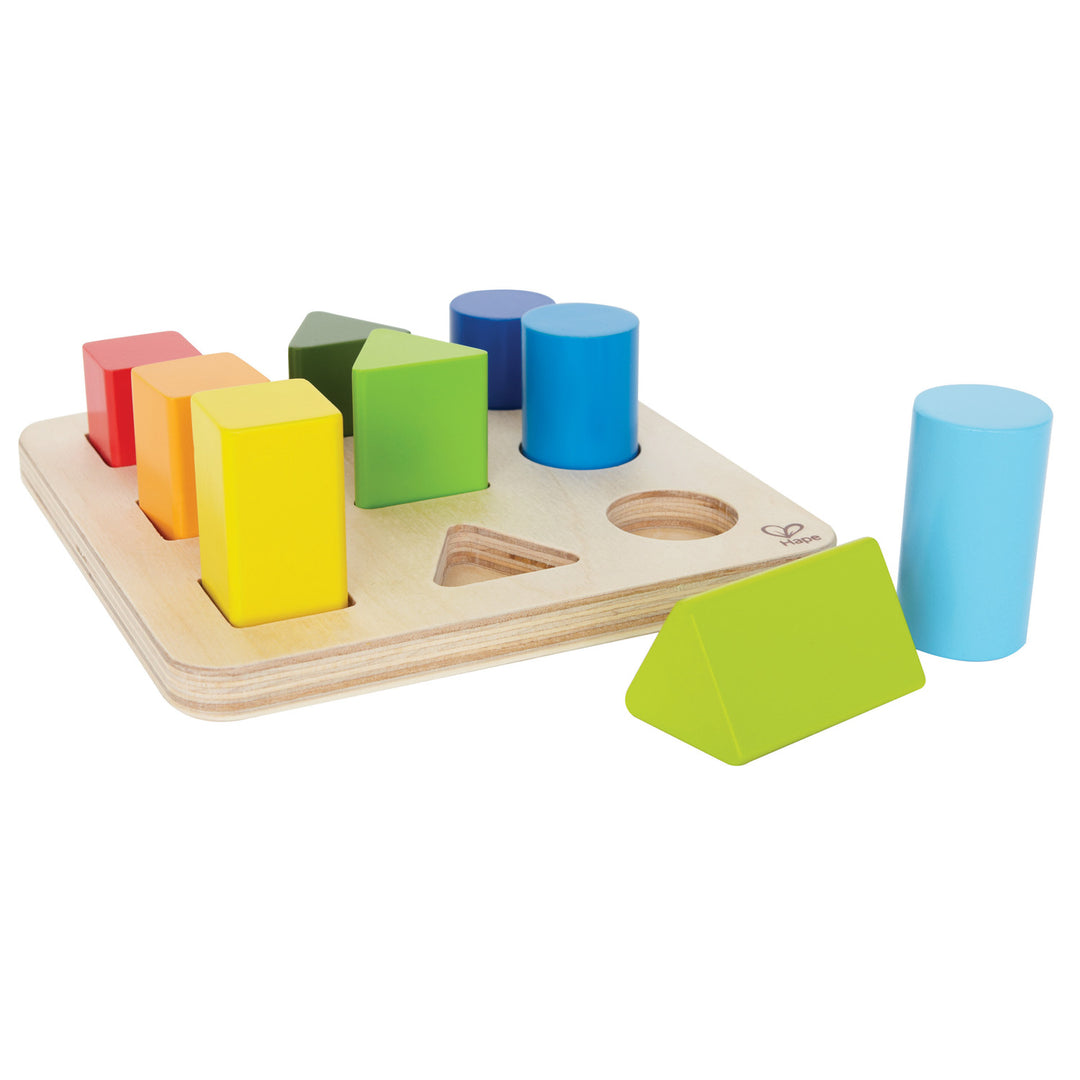 Juego didáctico de clasificación en madera para niños