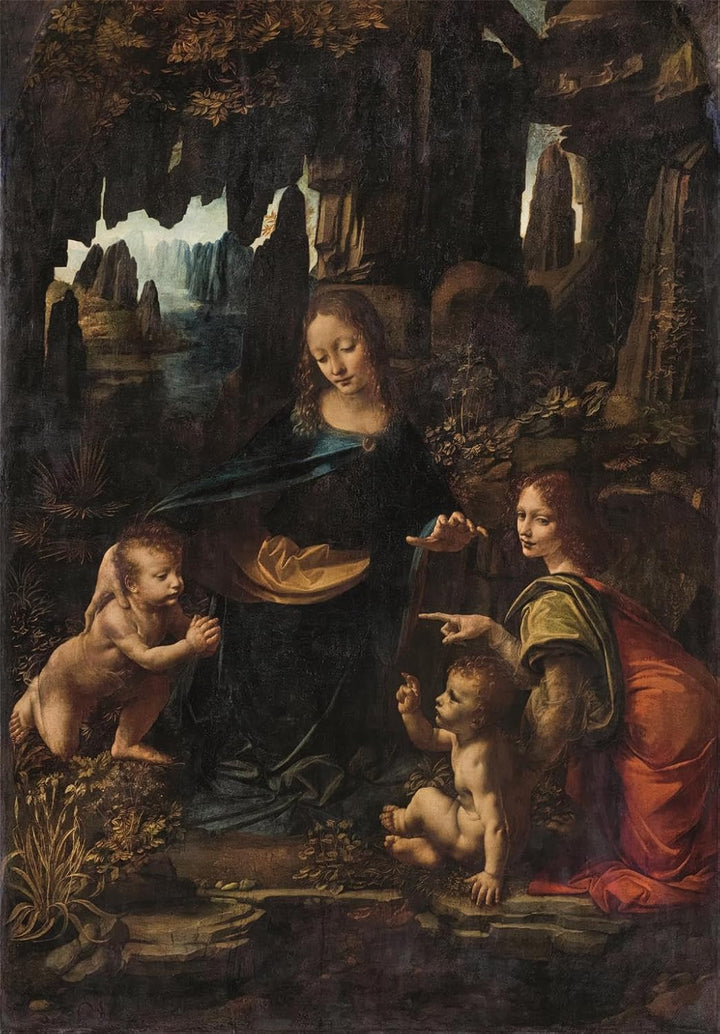 Rompecabezas 1000 Piezas Virgen De Las Rocas