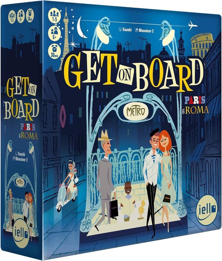 Juego De Mesa Estratégico Get On Board  Adultos