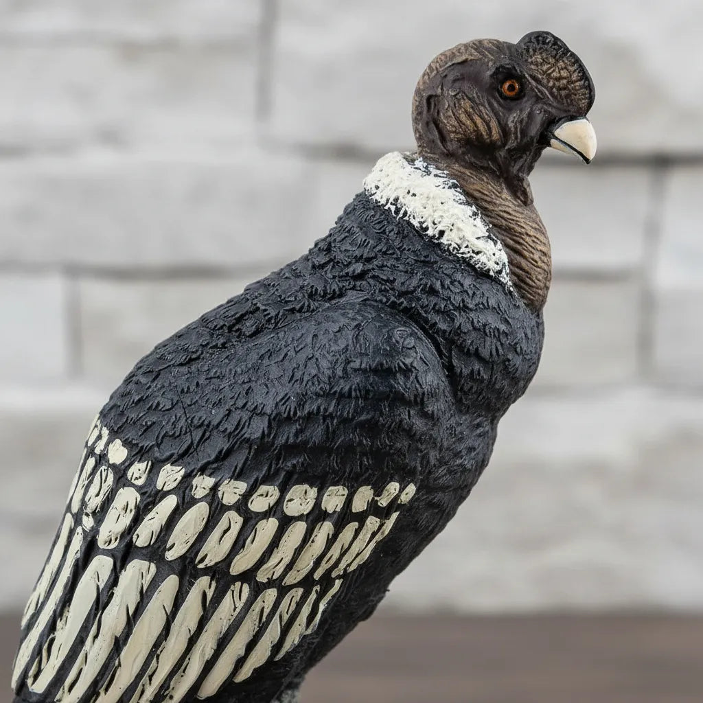 Figura Cóndor De Los Andes Pintada A Mano Papo