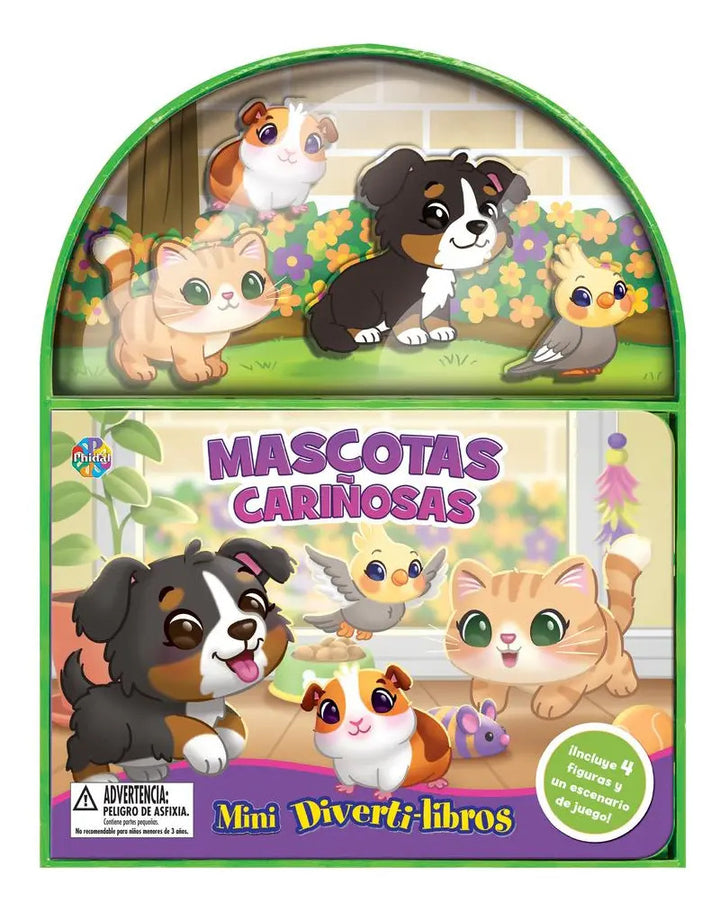 Libro Mini Divertilibros Mascotas Para Niños