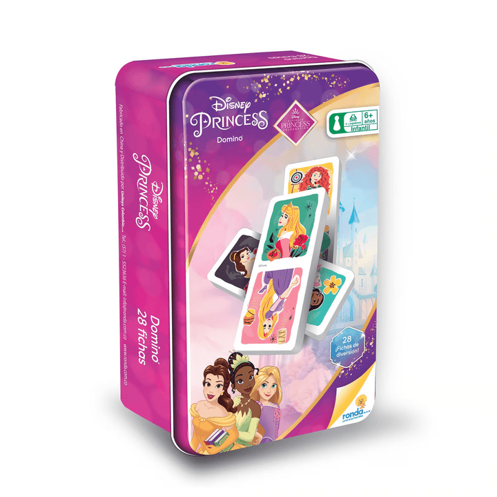 Juego De Mesa Domino princesas Disney Familia Niños