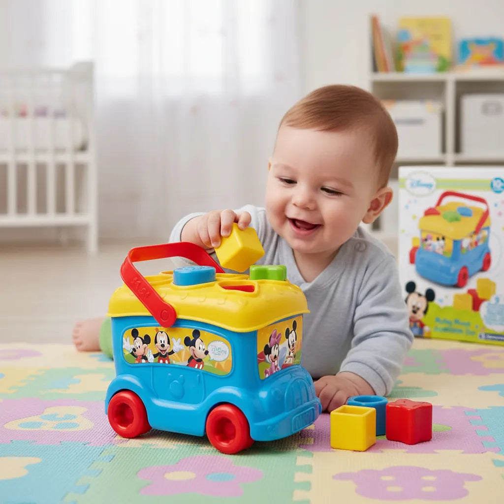 Juego Didácticos Autobús Formas Para Niños