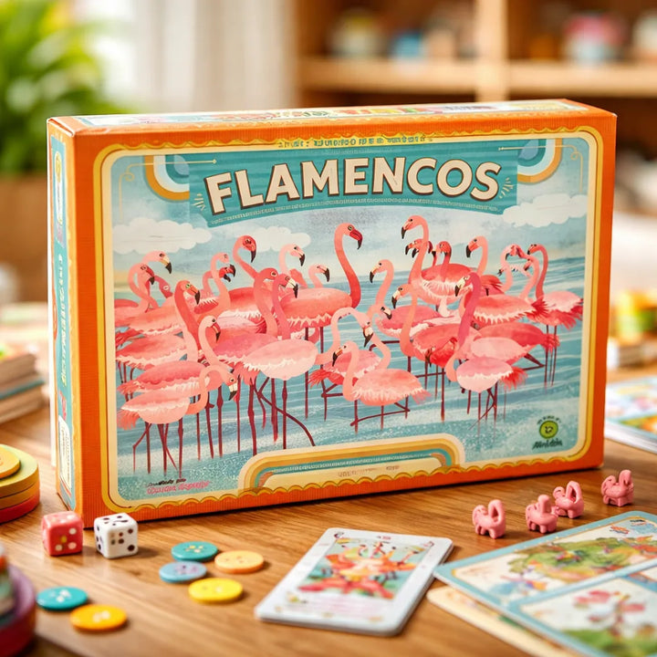 Juego De Mesa Flamencos Juego De Estrategias Para Niños