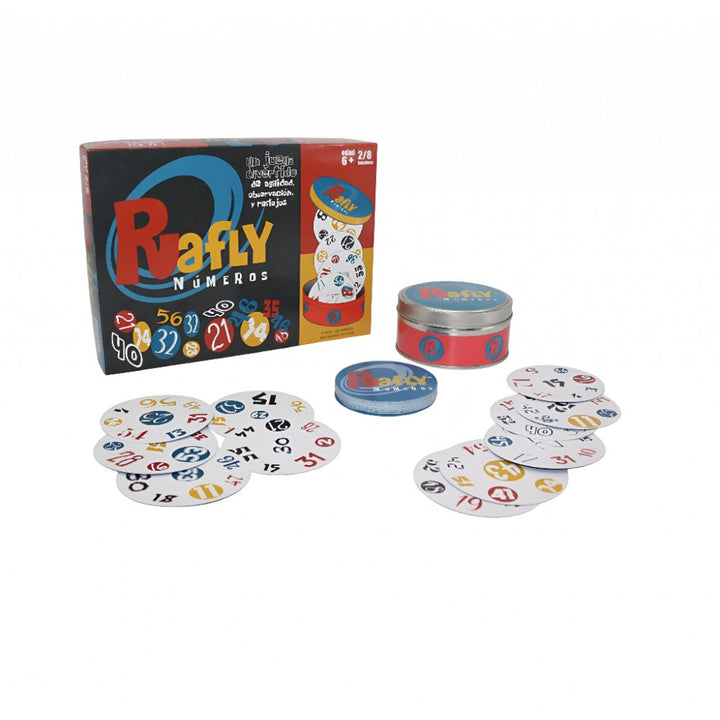 Juego De Mesa Rafly Números Para Familia Niños