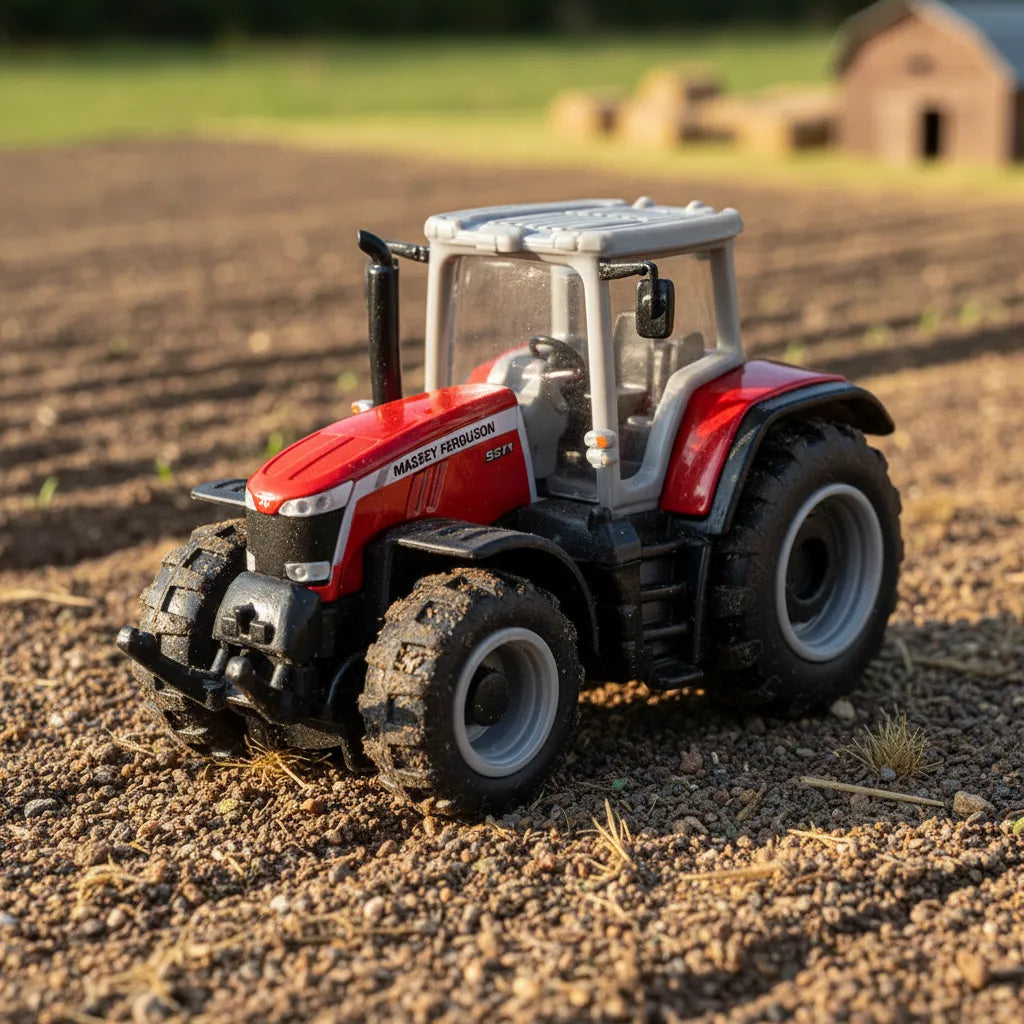 Tractor A Escala Massey Ferguson Rojo