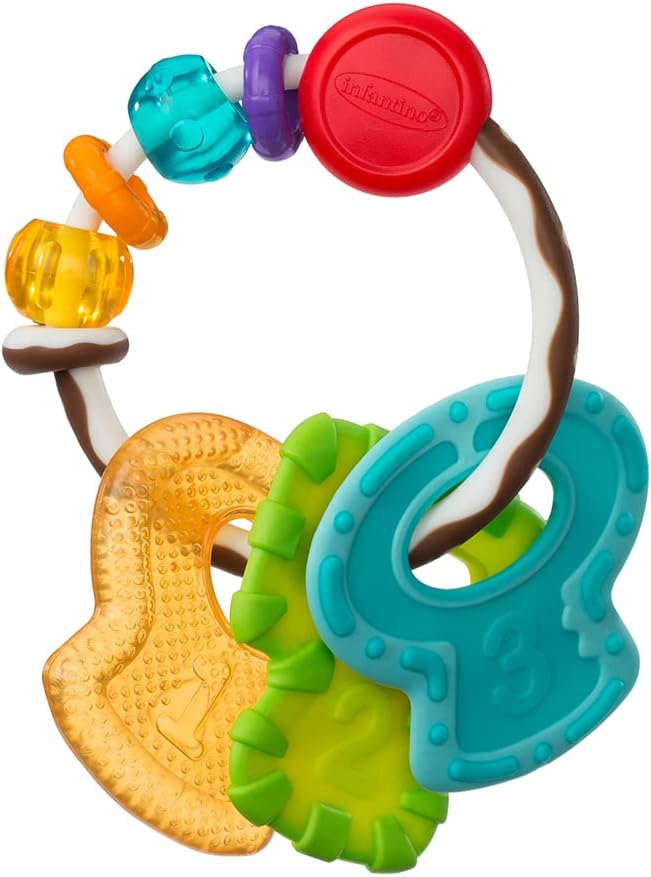 Juguete Set Sensorial Llaves Mordedor Bebés