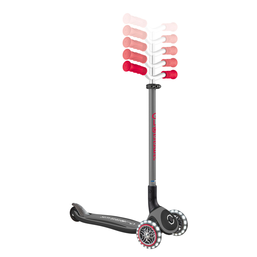 Patineta Master Lights Plegable Ajustable Para Niños