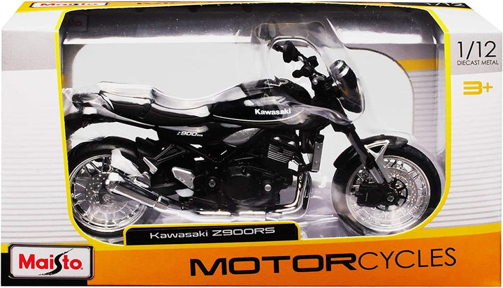 Moto Coleccionable 1/12 McKawasaki Z900rs Negro