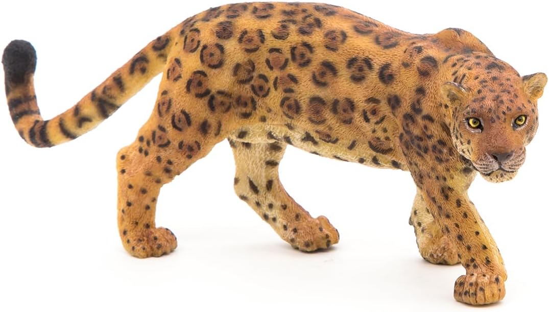 Figura Coleccionable Jaguar Pintada A Mano papo