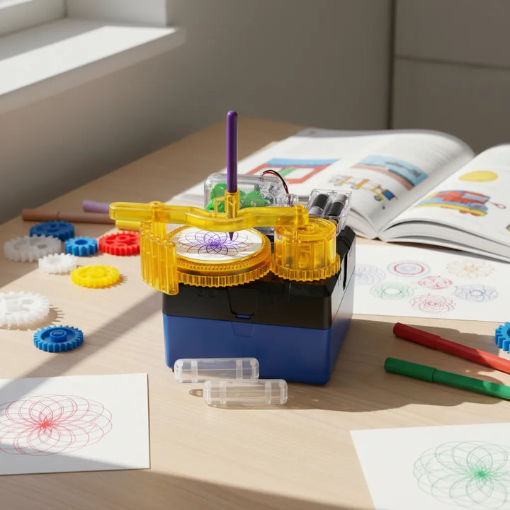 Experimento STEM Diseños Científicos Spirograph Para Niños