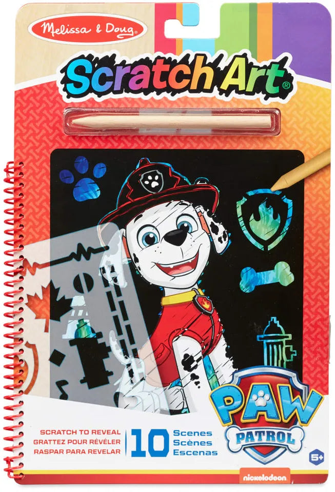 Libro Infantil Para Raspa Aventuras Paw Patrol Para Niñas
