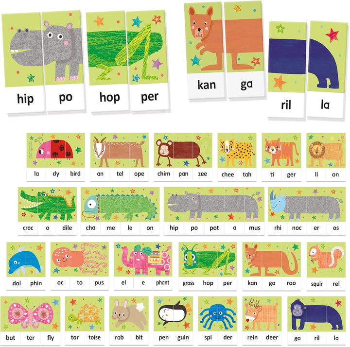Juego Didáctico Educativo Fábrica De Sílabas Para Niños