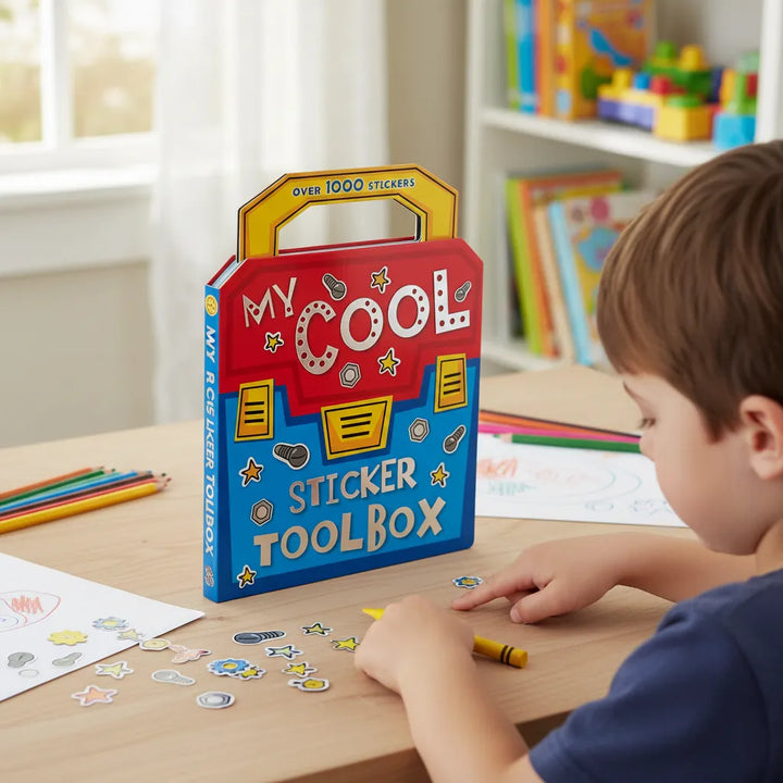 Libro De Actividades My Cool Sticker Toolbox