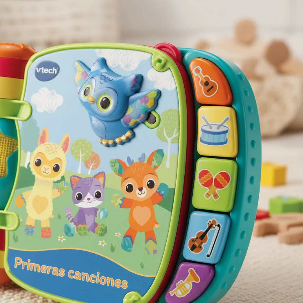 Juguete Libro Primeras Canciones Para Bebés