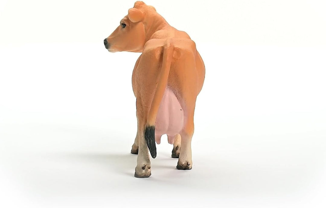Figura Animales Vaca Jersey Pintada A Mano