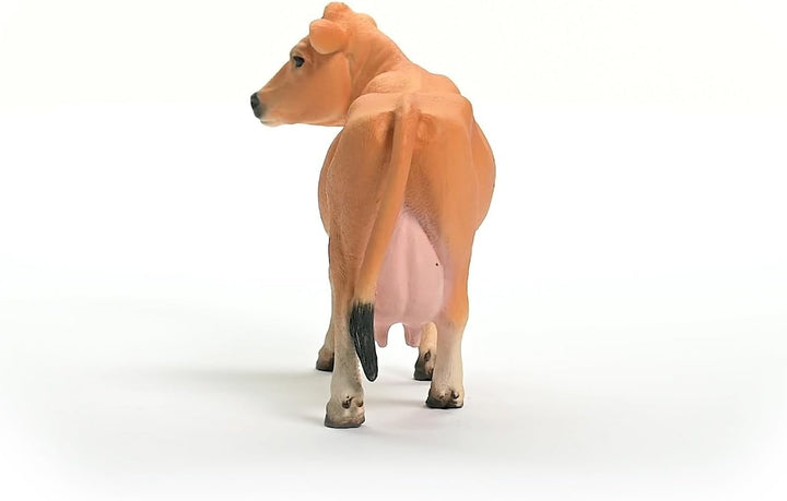Figura Animales Vaca Jersey Pintada A Mano