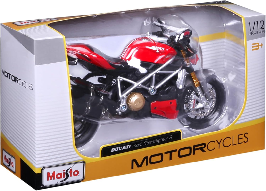 Moto Coleccionable 1:12 Mc Ducati Super Naked S