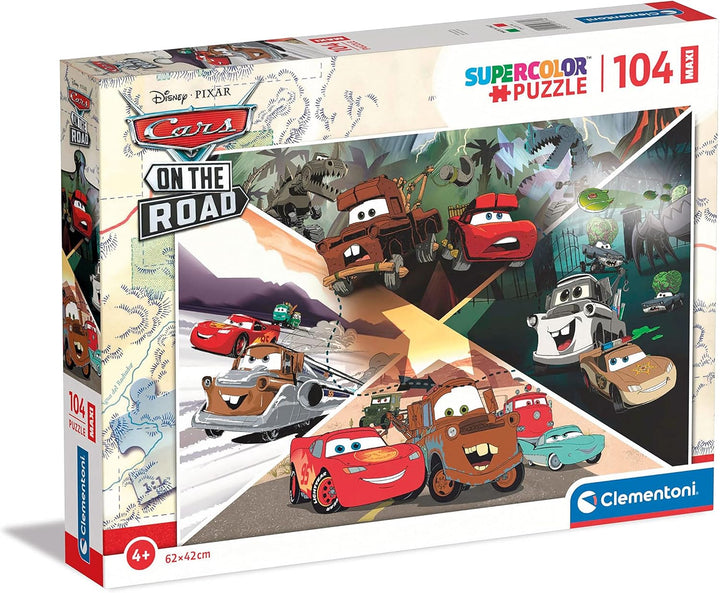 Rompecabezas 104 Piezas Cars para Niños