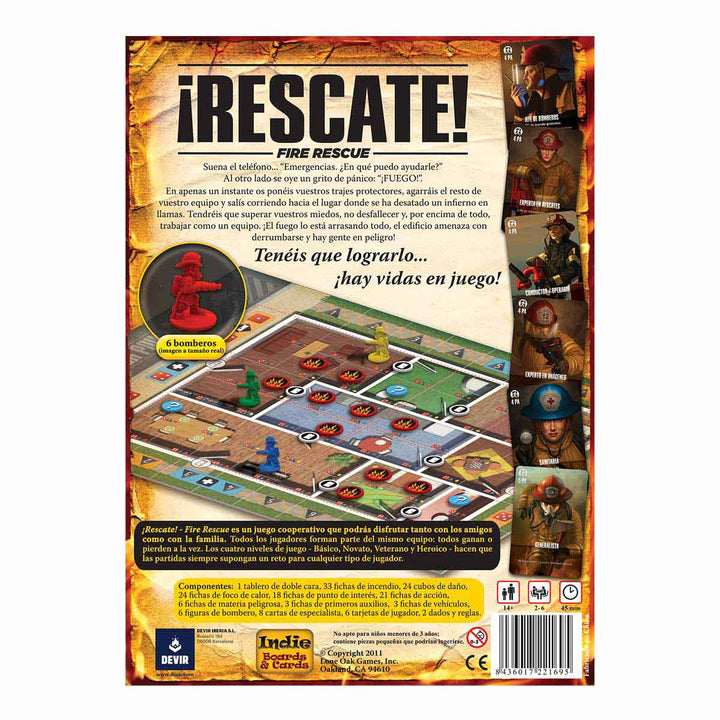 Juego De Mesa Rescate Para Niños y Adultos
