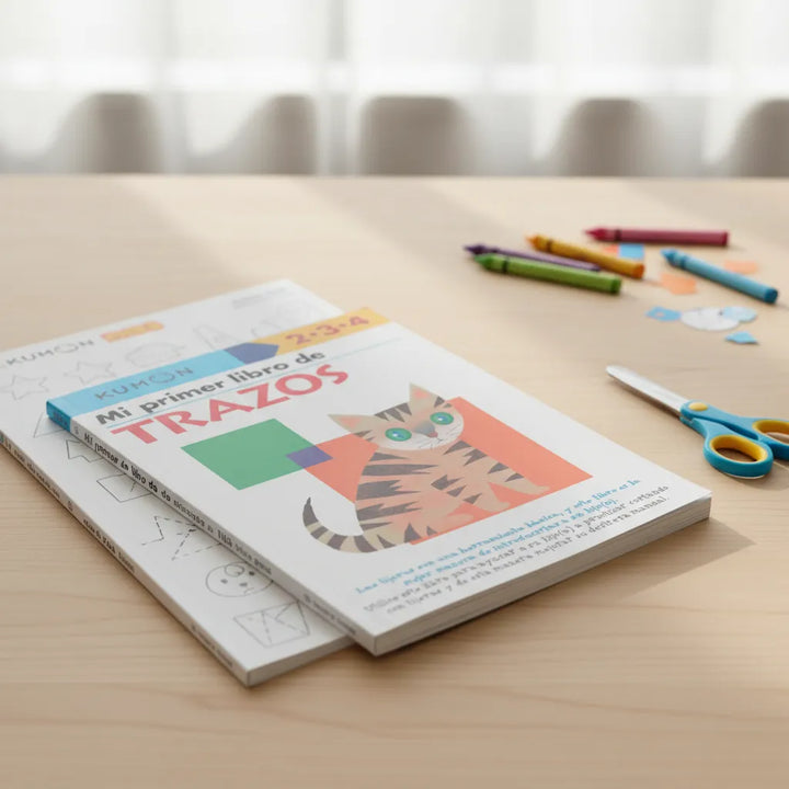 Libro didáctico Kumon Mi Primer Libro De Trazos para niños
