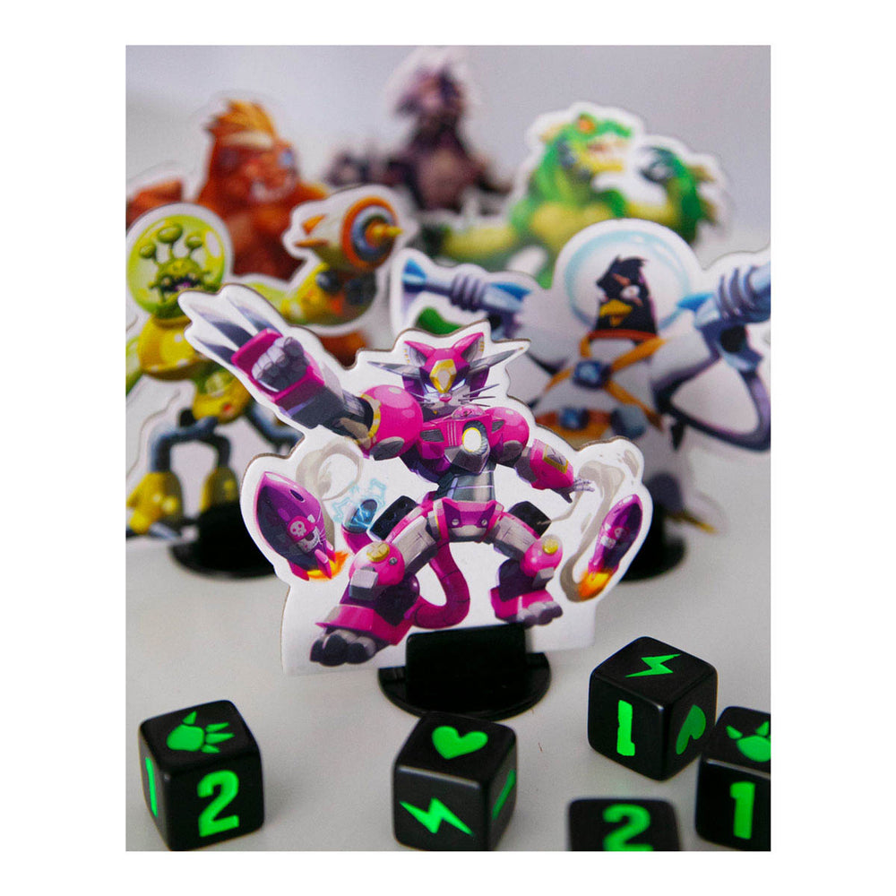 Juego De Mesa King Of Tokyo Adultos Estrategia Roles