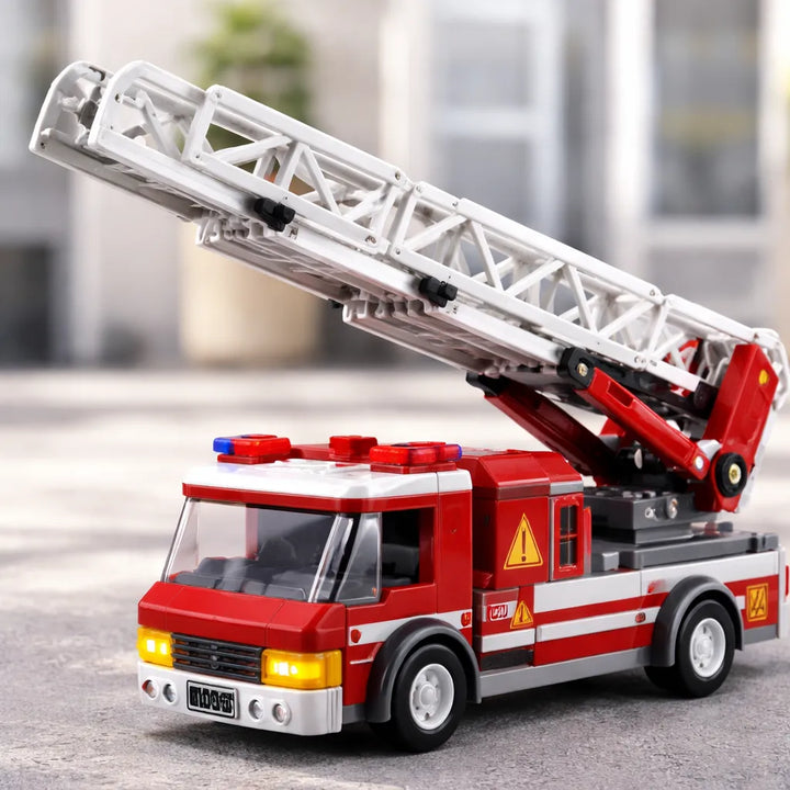 Juego De Construccion Tipo Lego Bomberos