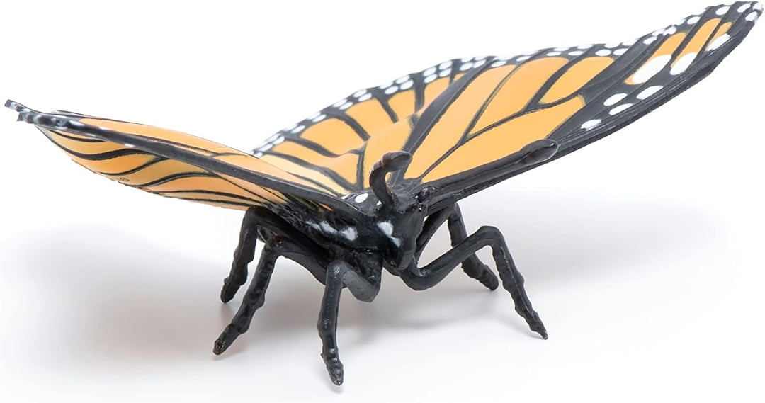 Figura Mariposa Monarca Pintada A Mano Papo