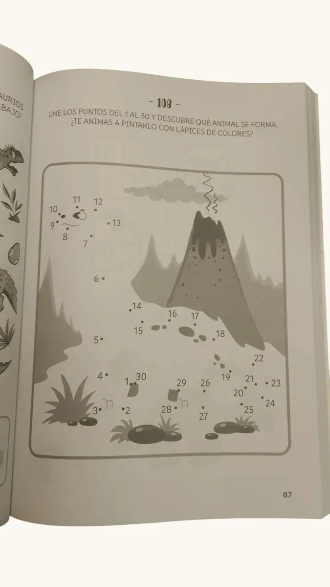Libro 365 Actividades Dinosaurios Para Niños