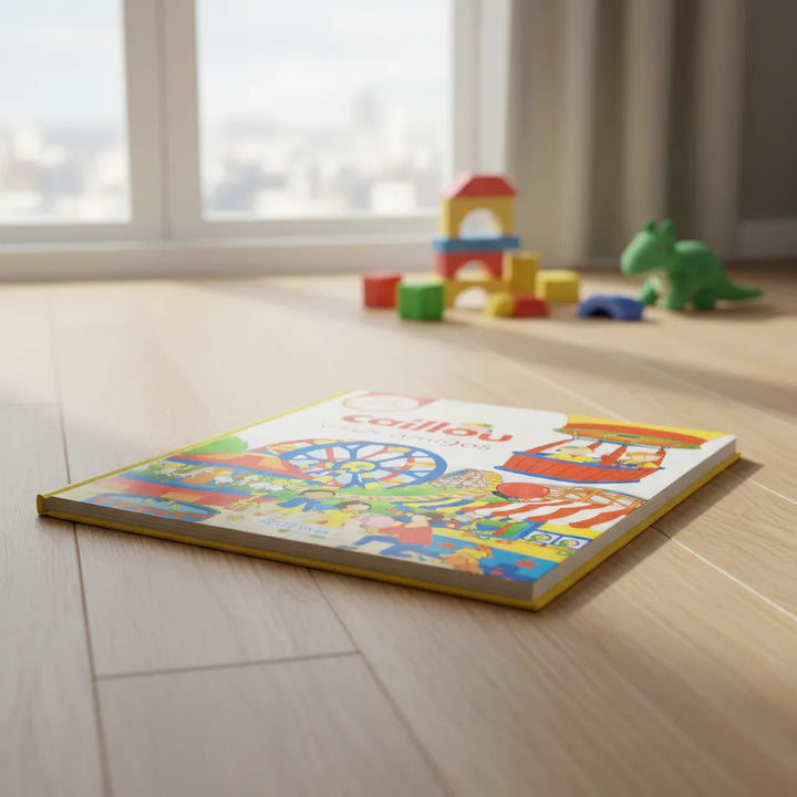 Libro Interactivo Caillou Y Sus Amigos Para Niños