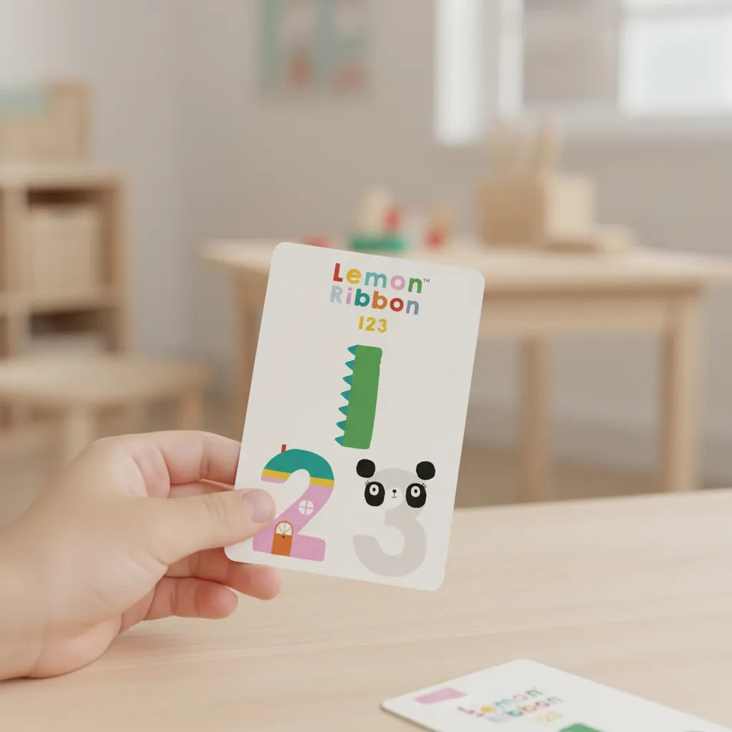 Juego Asociación De Imágenes números Para Niños