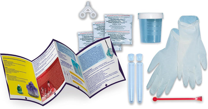 Juego Laboratorio Crea Cristales Para Niños