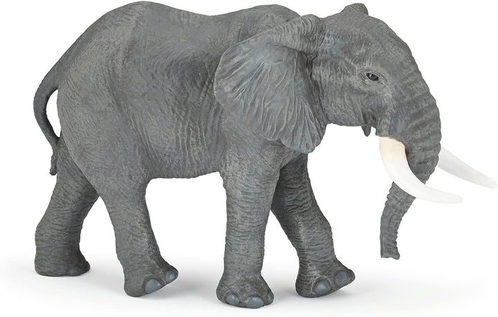 Figura Animales Elefante Africano Pintada A Mano