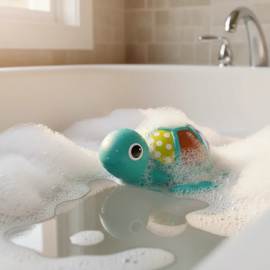 Juguete De Baño Para Bebés Tortuga Niños