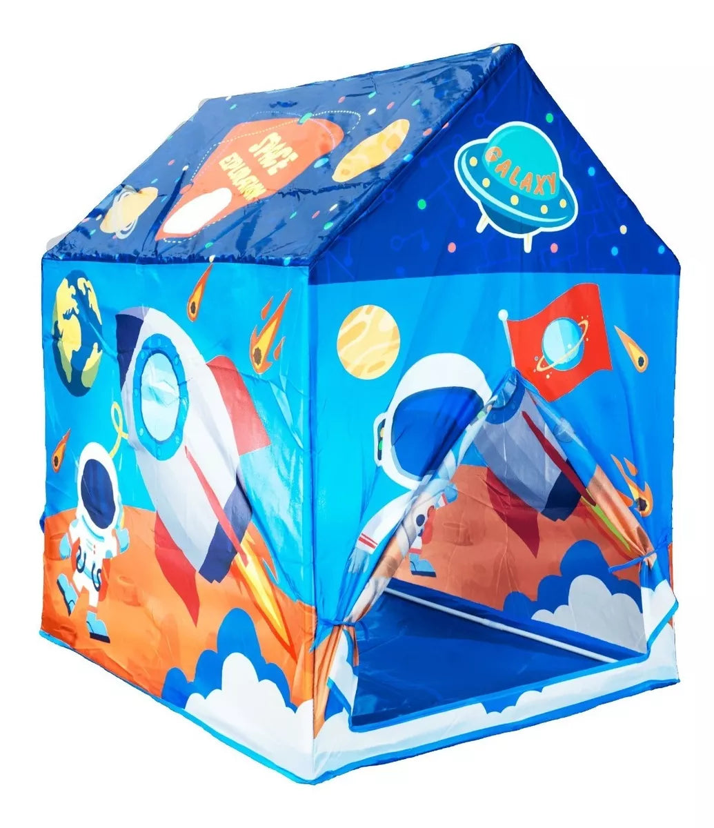 Casa De Juegos Temática Espacial Para Niños