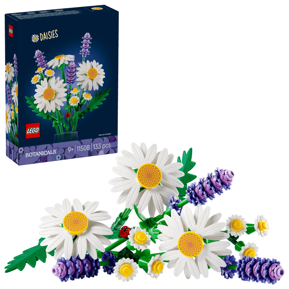 Juego Construcción Lego Original Margaritas 133 Piezas Niños