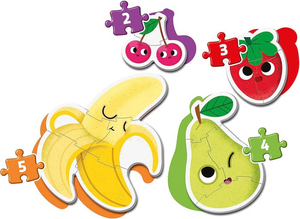 Rompecabezas Frutas 14 Piezas Para Niños