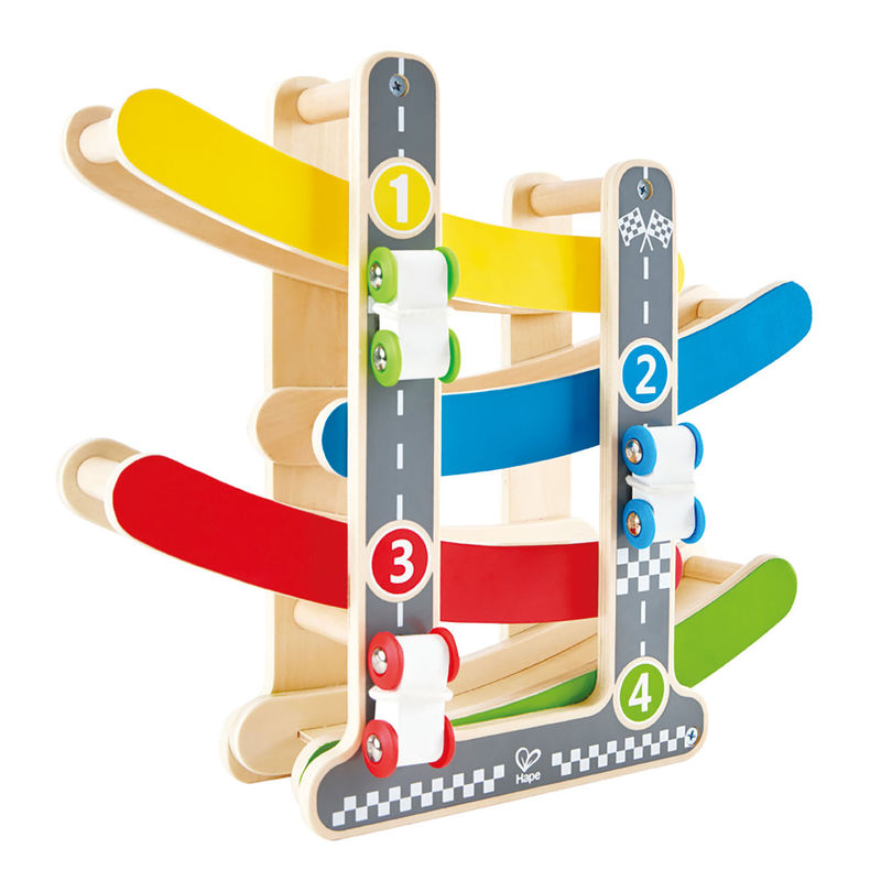 Juego  Pista De Carreras en madera Para Niños