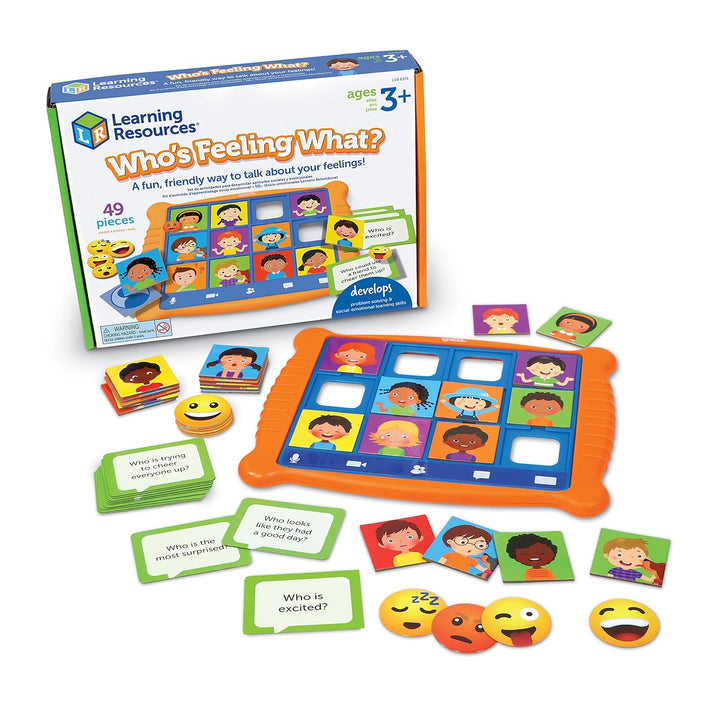 Juego Sensorial Sobre Emociones Para Niños