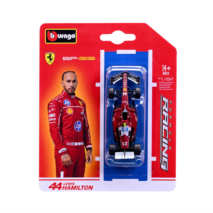 Carro A Escala 1/64 Race Formula Ferrari Sf-25