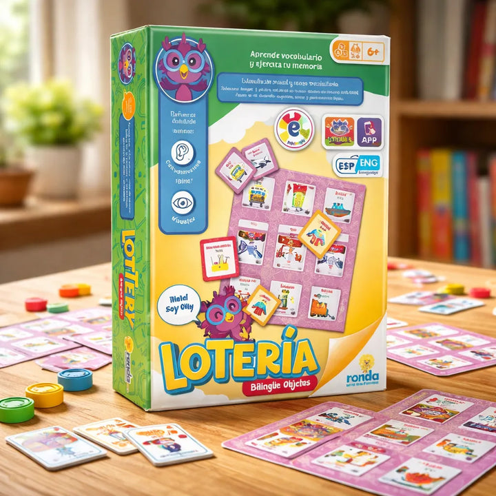 Juego Didactico Loteria Bilingue Ronda
