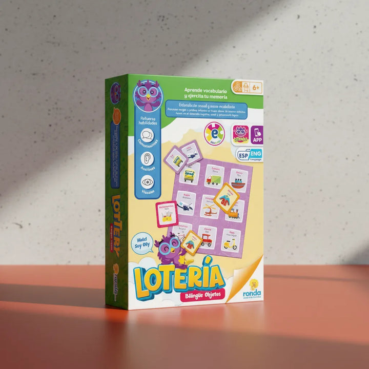 Juego Didactico Loteria Bilingue Ronda