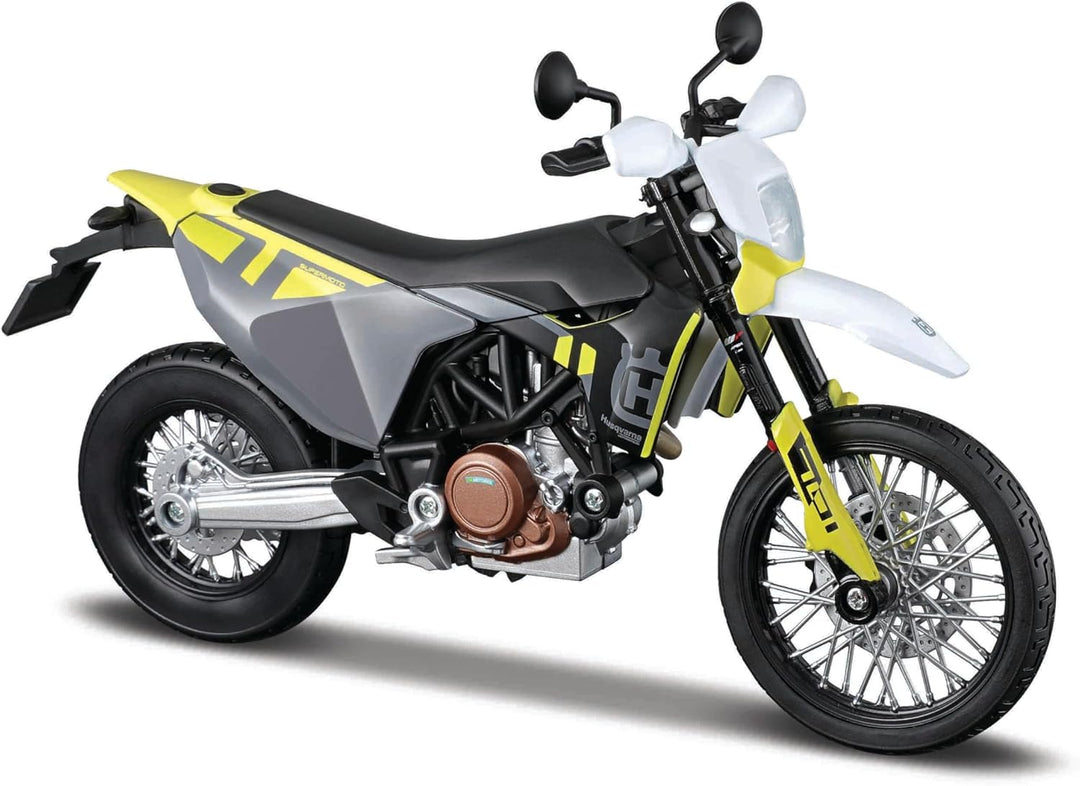 Moto escala 1/12 2023 Husqvarna 701 Supermoto