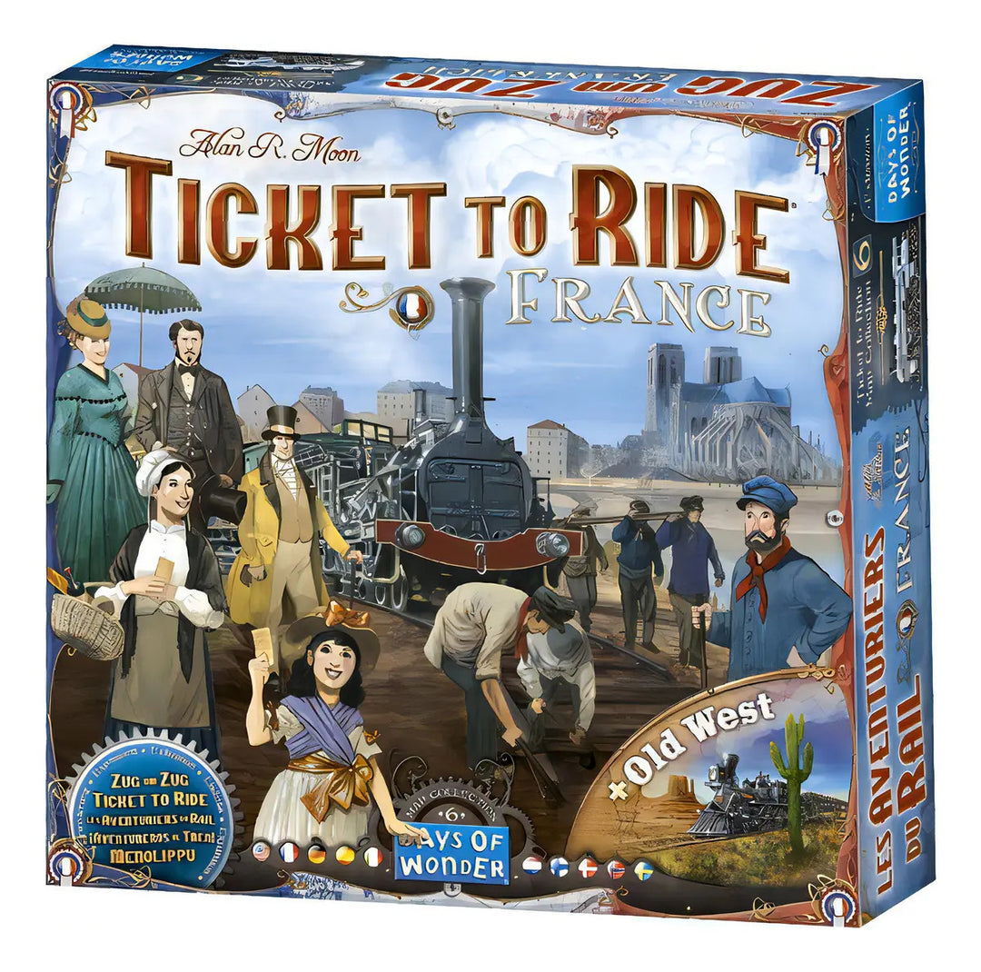 Juego Aventureros Al Tren Francia+ Viejo Oeste