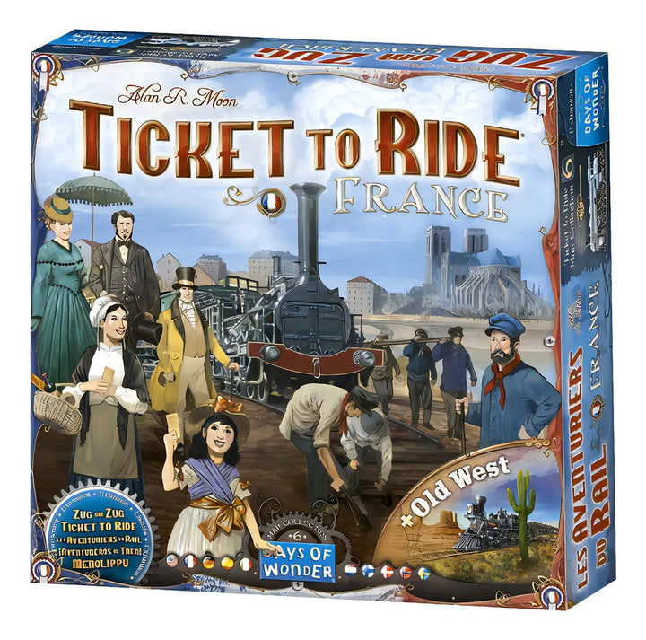 Juego Aventureros Al Tren Francia+ Viejo Oeste