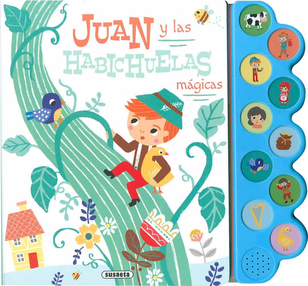 Libro De Sonidos Jack Y Los Frijoles Mágicos Para Niños