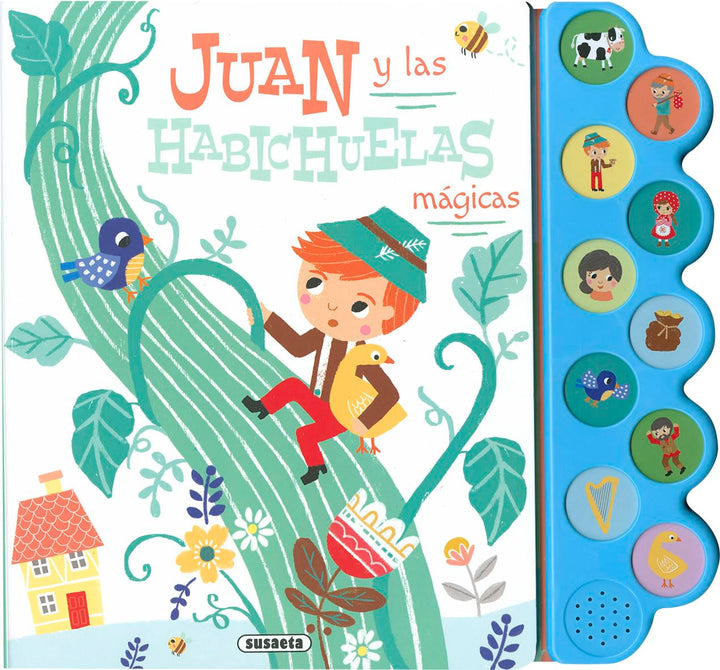 Libro De Sonidos Jack Y Los Frijoles Mágicos Para Niños
