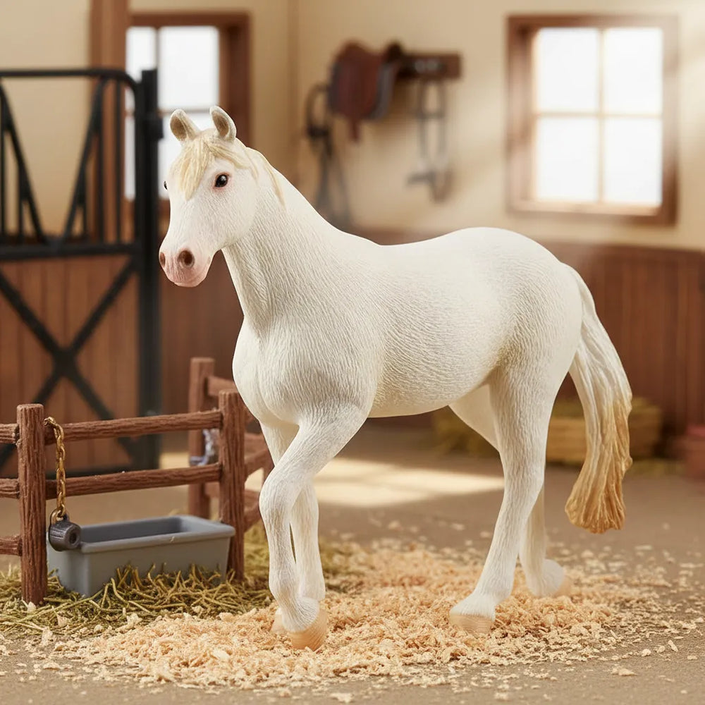 Figura Yegua Camarillo Pintada A Mano Schleich