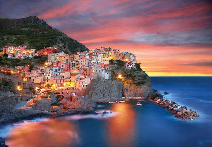 Rompecabezas 1000 Piezas Paisaje Manarola Italia