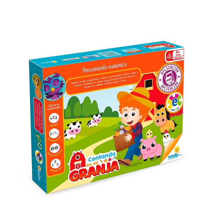 Juego De Mesa Contando En Mi Granja Niños